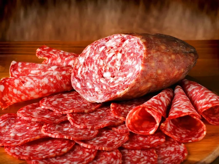 Фото ДОПОЛНИТЕЛЬНО САЛЯМИ В ПИЦЦУ