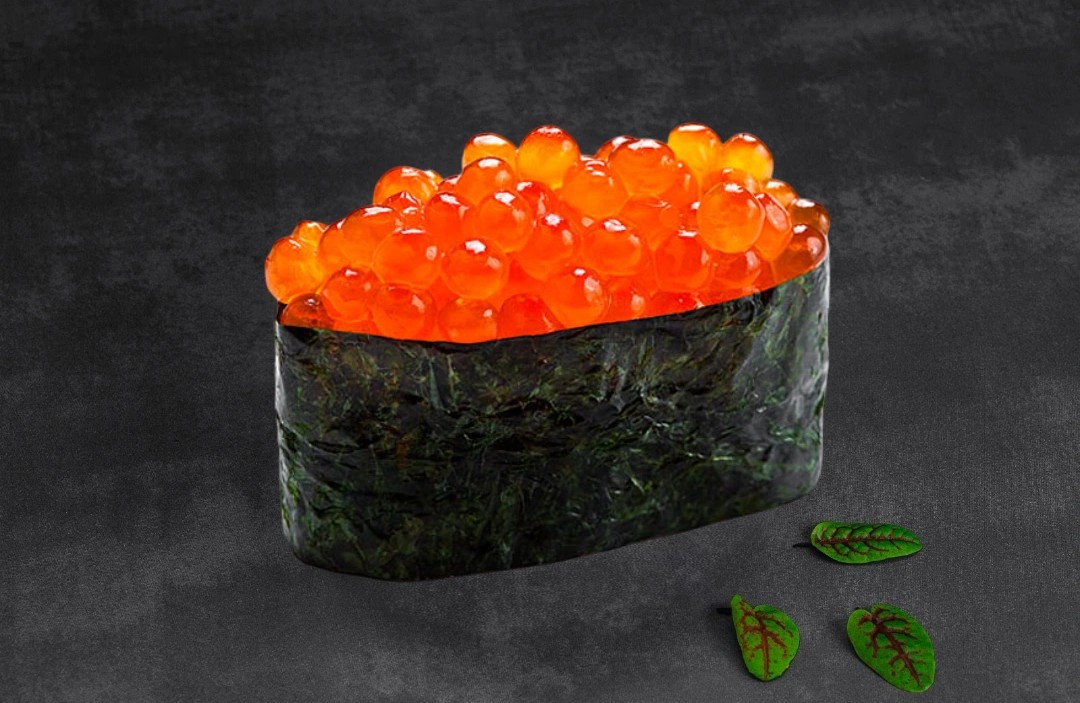 Фото С ИКРОЙ ЛОСОСЯ